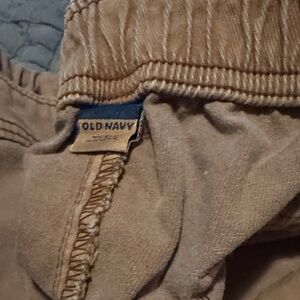 Women’s Old Navy Tan Cargo pants with tie at ankle xl